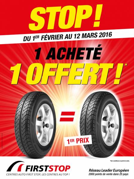 pneu offert garage firsstop La Seyne